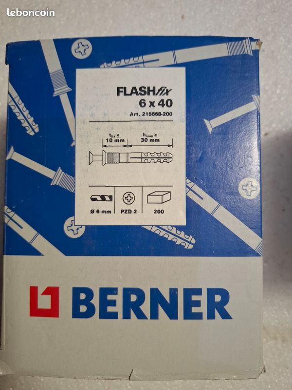 Cheville A Frapper 6x40