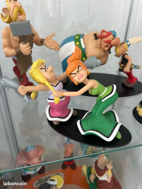 Sculpture Leblon Delienne Astérix En Corse - Édition Limitée Numérotée 750 Ex Avec Boîte Et Certificat