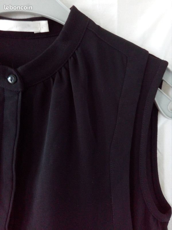 Robe en soie See U Soon noire - 34/36 - NEUF (image 3)