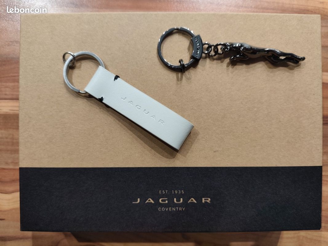 Porte-clés Métal Argenté Moon - Jaguar - Bagagerie