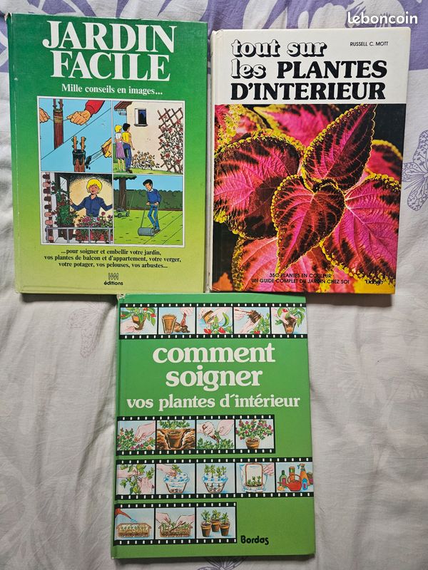 Lot de 3 livres de jardinage (image 1)
