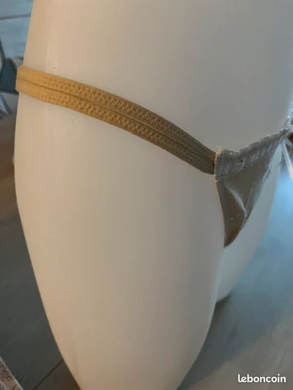 String Lise Charmel La Bohème - Vert Algue - Taille FR 2 (M) - Neuf Avec étiquettes