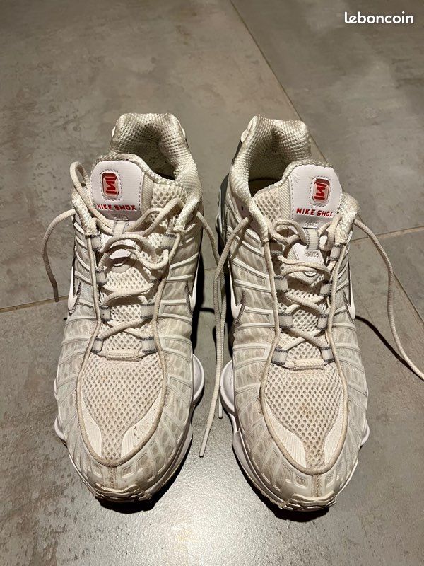 Sneaker Shoes Nike Shox Rivalry Blanche Nike Sneaker Nike Shox Tl