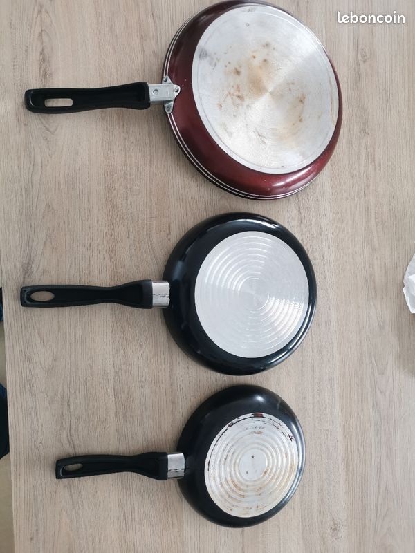 Lot de 3 poêles anti adhésives (image 2)