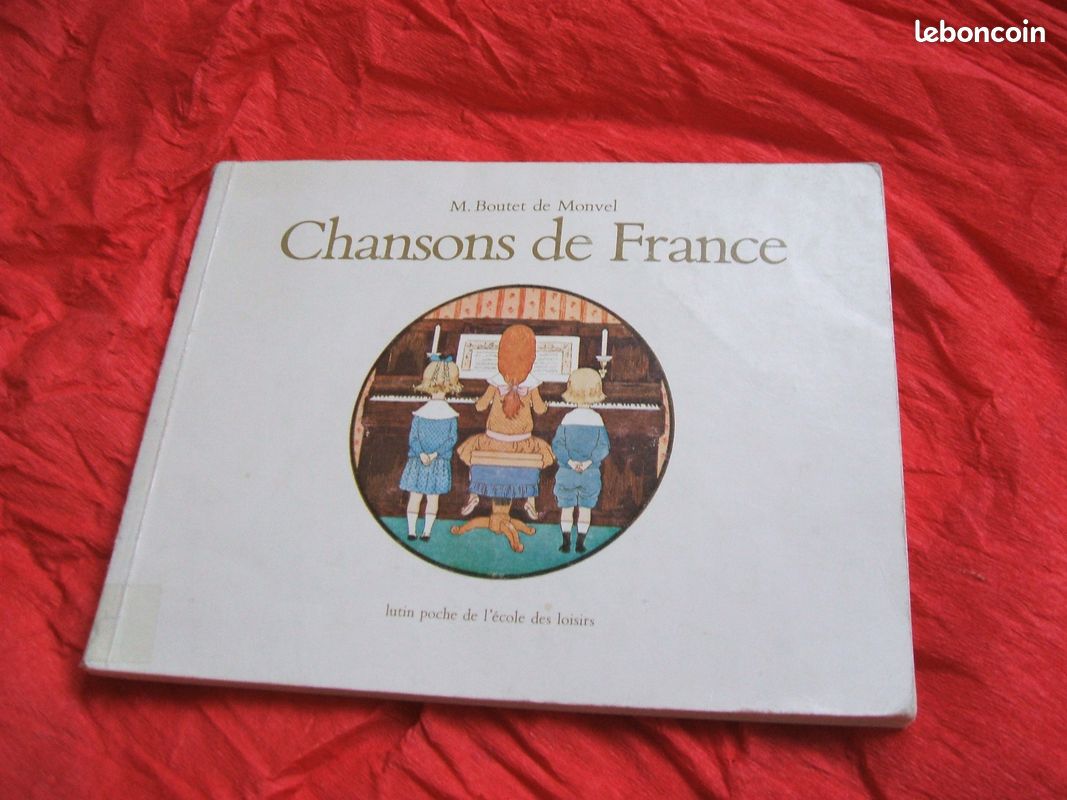Vieux papiers : chansons de france pour les petits français / l'école des loisirs 1979 (image 1)