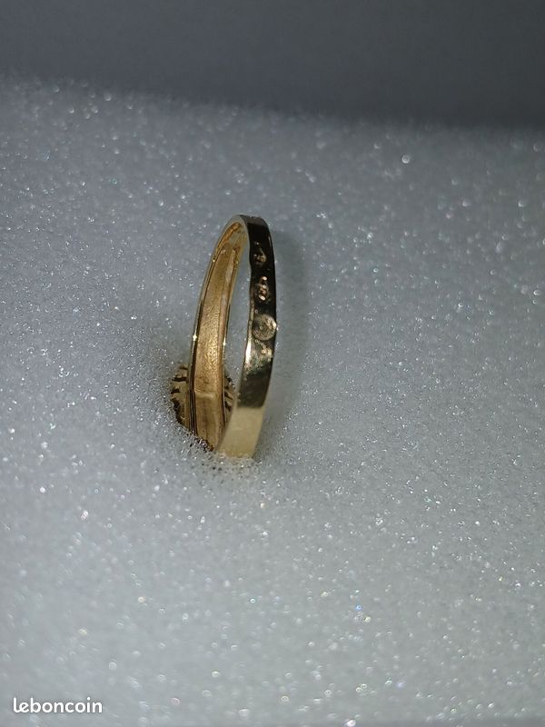 BAGUE LIRA en OR jaune titre 18 Karat/ 750 Montres Bijoux