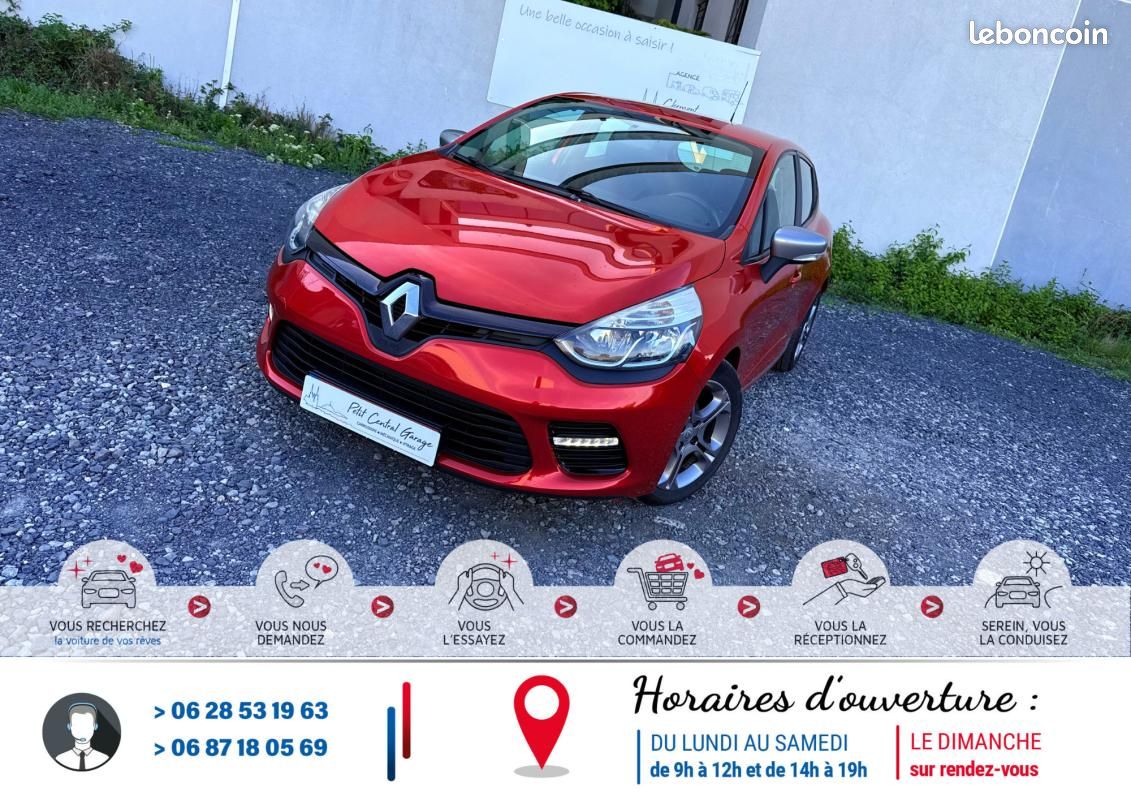 Renault Clio Tce 90cv Gtline Driving Eco2 *Crit'Air 1 *128000Km*Moteur à Chaine*Véhicule Sous Gar... (image 2)