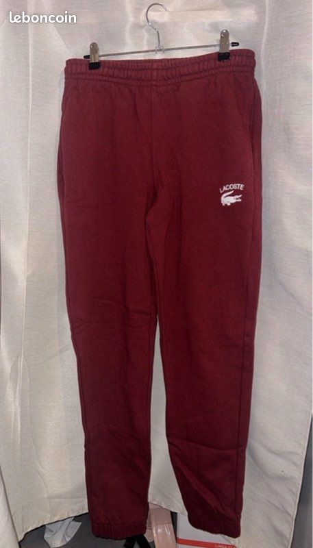 Survêtement bordeaux Lacoste Vêtements