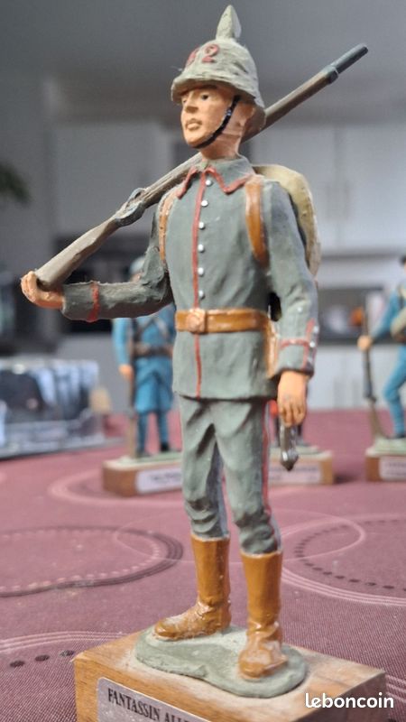 Figurine Soldat Marin Allemand 1916 - Hachette Collection 1914-1918 - Plomb Peint 1:32 - Neuf