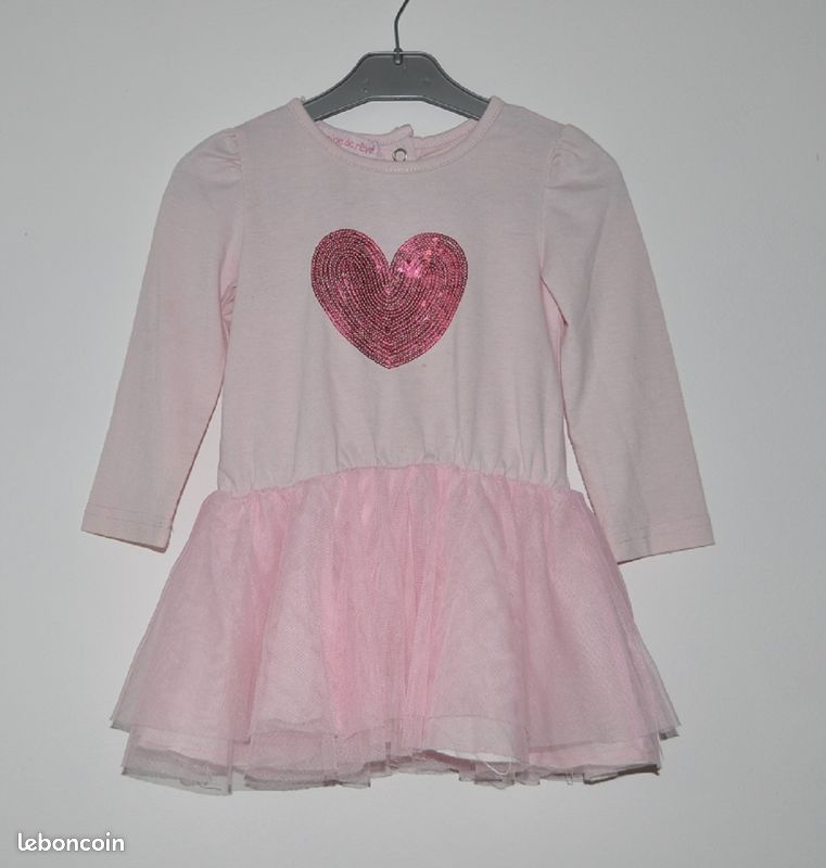 Robe tutu rose - Graine de Rêve - T. 18 mois (image 1)