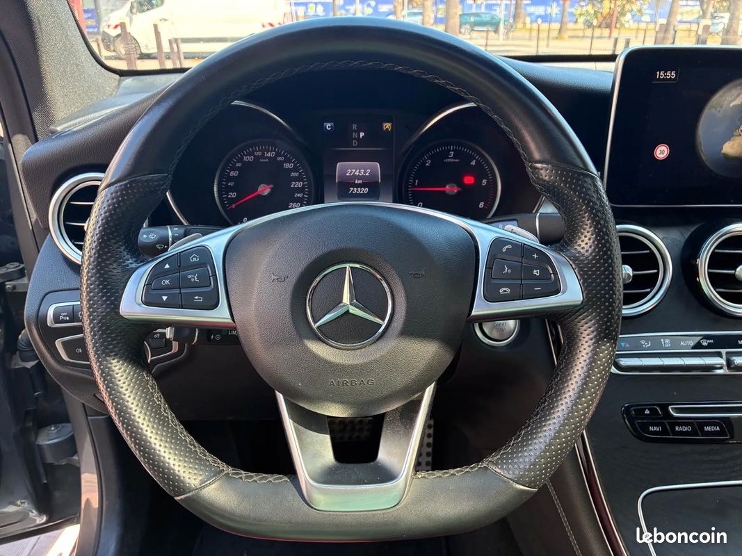 MERCEDES-BENZ GLC Coupé 250D Fascination - 2017 - Toit Ouvrant - Caméra 360° (image 9)