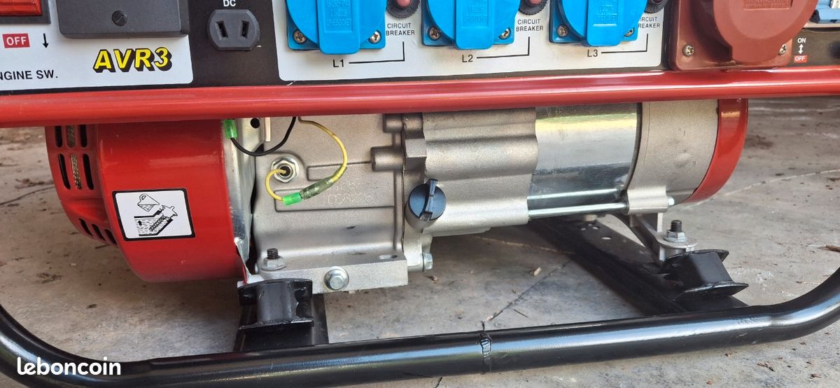 Groupe électrogène TECHNIC 6500 E C5 RCD REHLKO - 34992319