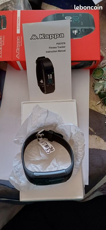 Montre Connectée Kappa Fitness Tracker Aufladen Smartwatch Fitness