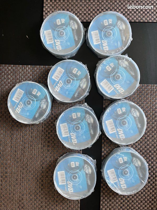 Lot Dvd+Rw vierge neuf dans sa boîte (image 1)