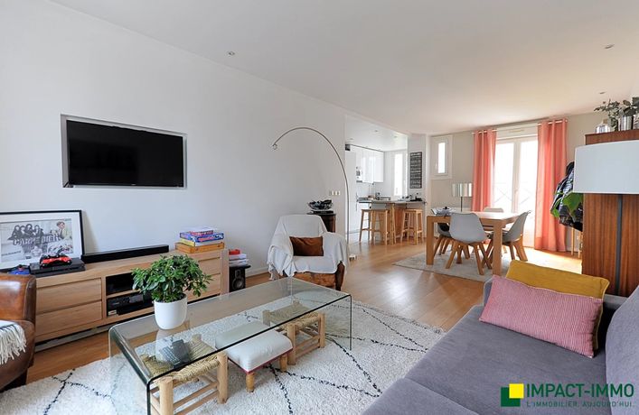 Appartement 5 pièce(s) 102 m²à vendre Boulogne-billancourt