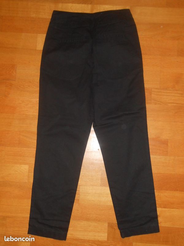 Pantalon femme noir taille 34 La Redoute (image 2)