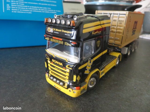 Tekno Scania 124L Avec Remorque – 1:50 – Camion Miniature Collection