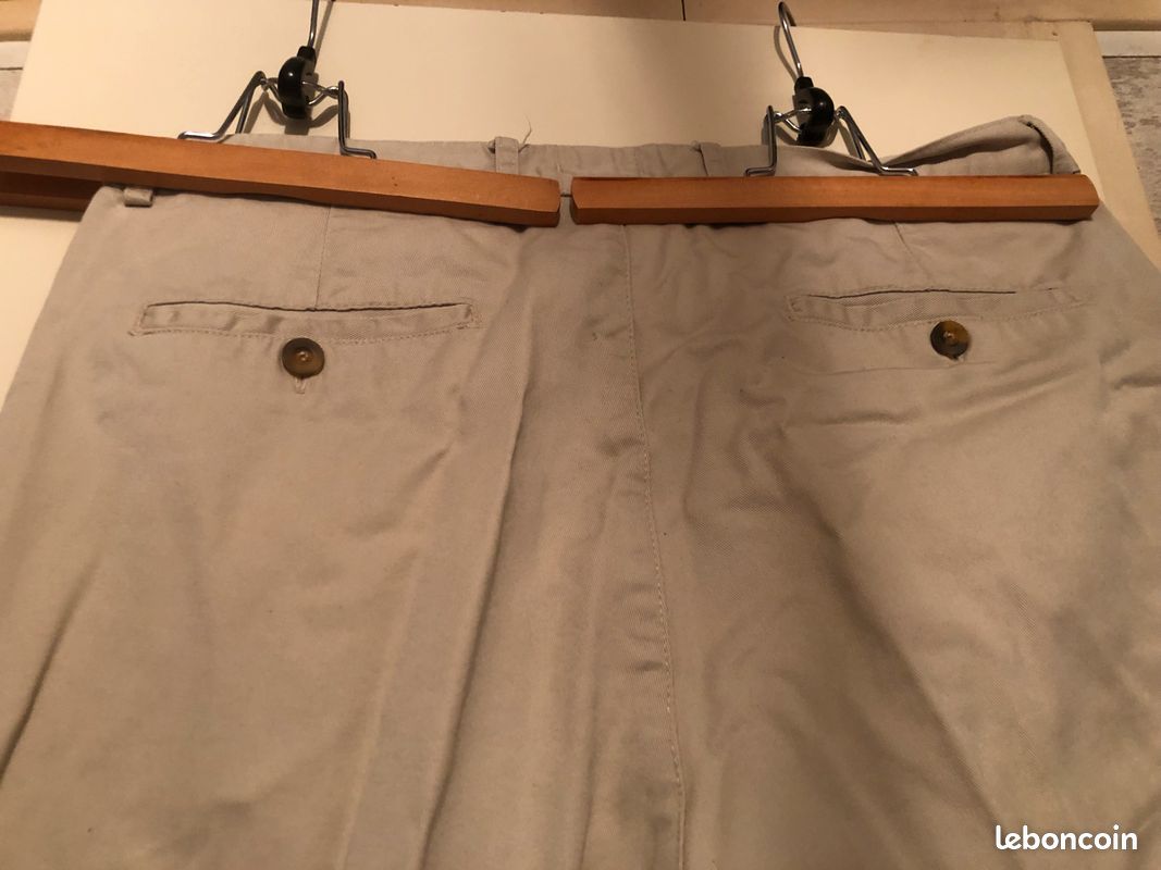 Pantalon homme beige xxl (image 7)