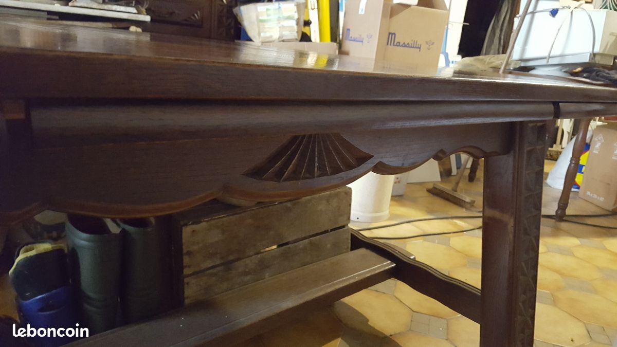 TABLE RUSTIQUE 2700 x 1000 mm (image 2)