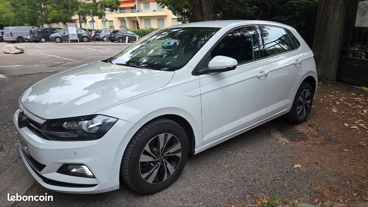 VW POLO 1.2 MPI 80CH 5ptes blanche clim an21 (image 1)