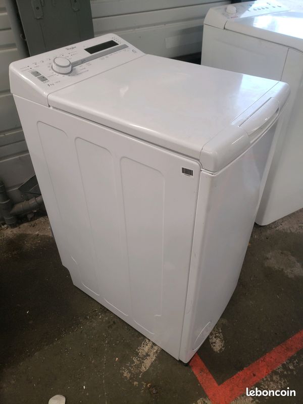 Lave Linge Top WHIRLPOOL TDLR70211 7kg 1200trs/min (image 3)