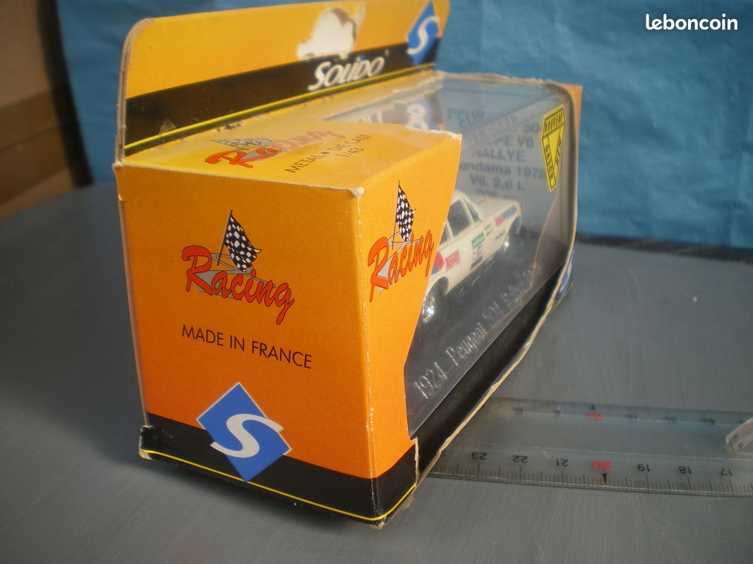 Peugeot 504 Coupé V6 - Rallye Côte D'Ivoire 1978 - Ixo RAC417A - 1/43 - Neuve