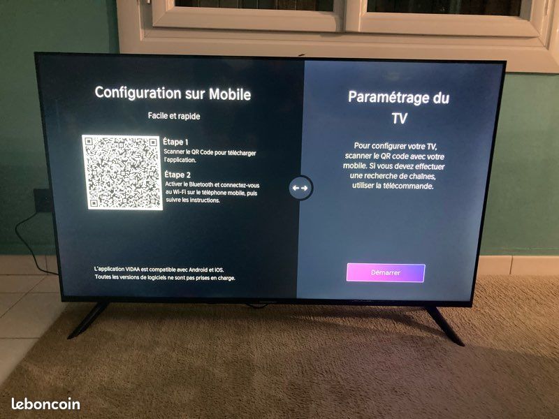Télévision shneider 140cm (image 1)