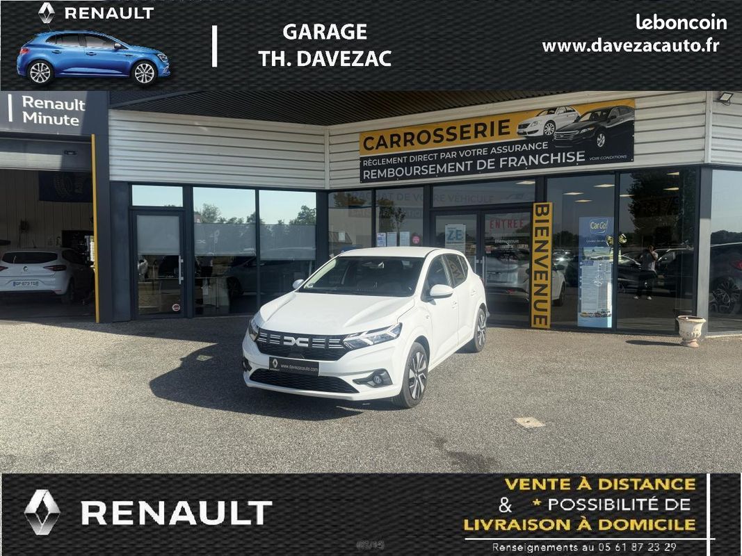 DACIA SANDERO 1.0 TCe - 90 - BV CVT III BERLINE Expression PHASE 2 (image 1)