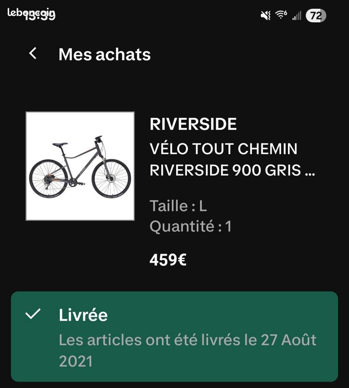 VTC Riverside 900 Vélos