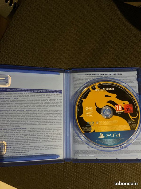Mortal Kombat 11 PS4 très bon état (image 2)