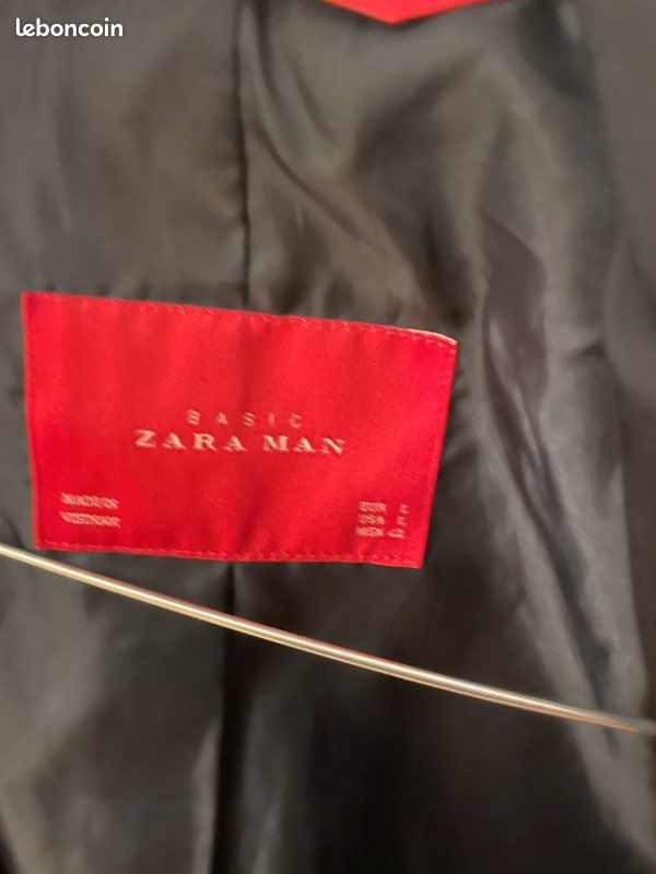 Veste Zara bleu marine (image 2)