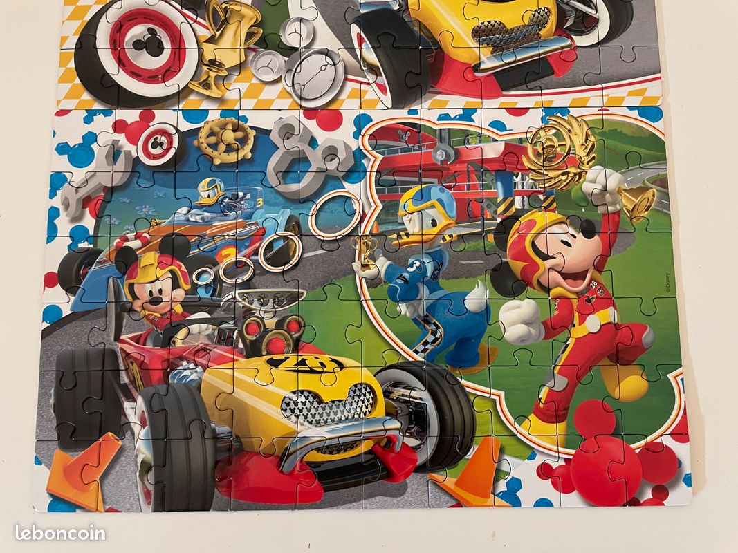 Puzzle Mickey and the Roadster racers (image 6)