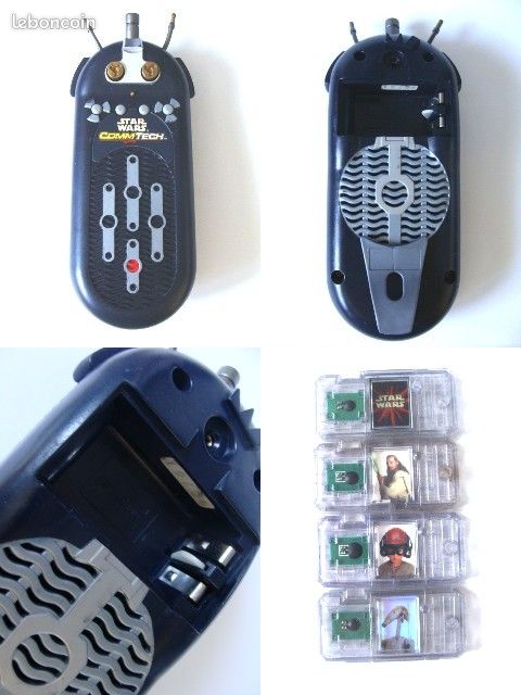 Star Wars Commtech de 1998 LFL HASBRO + 4 puces (image 1)