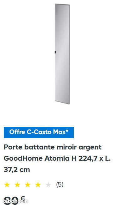 Tiroir et porte Atomia Castorama (image 1)