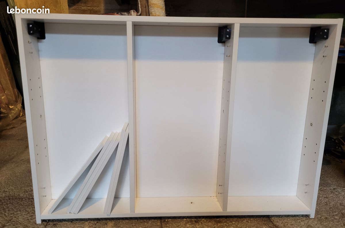 Armoire salle de bain 3 miroirs blanche (image 9)