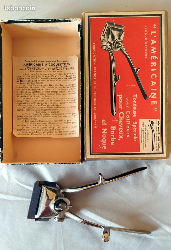 Tondeuse à main vintage (image 1)