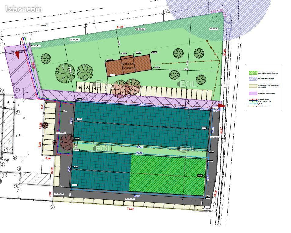 Terrain 7 680 m² Meyrargues