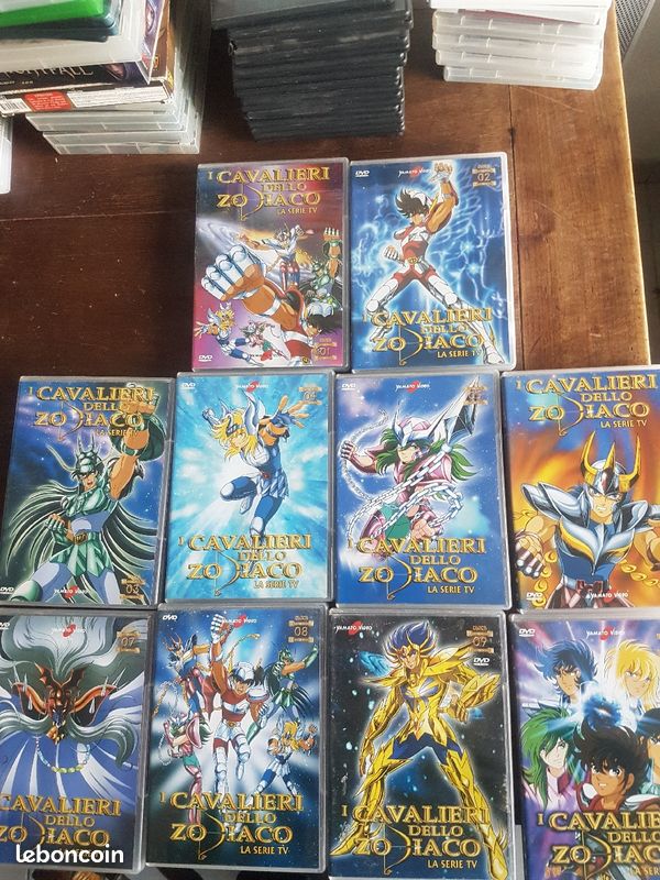 DVD italien de ma série I CAVALIERI DELLO ZODIACO (image 1)