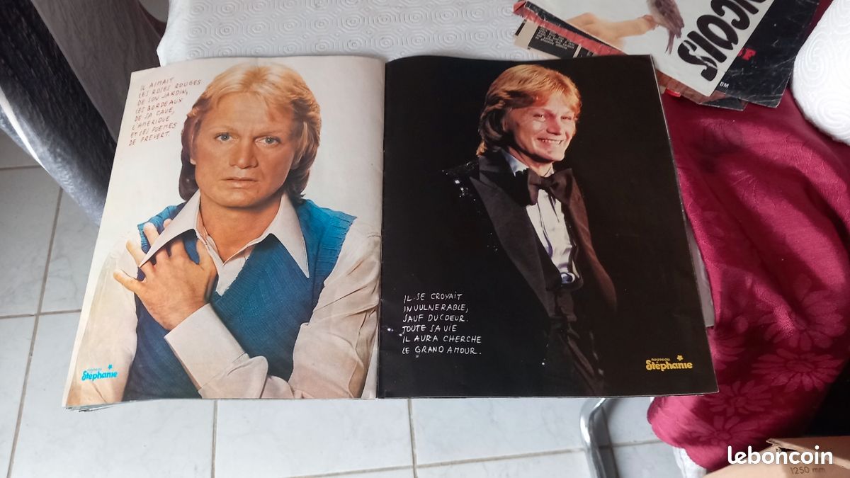 2 Journaux ici paris 1978 plus poster plus 2 disques 45T CLAUDE FRANÇOIS (image 9)