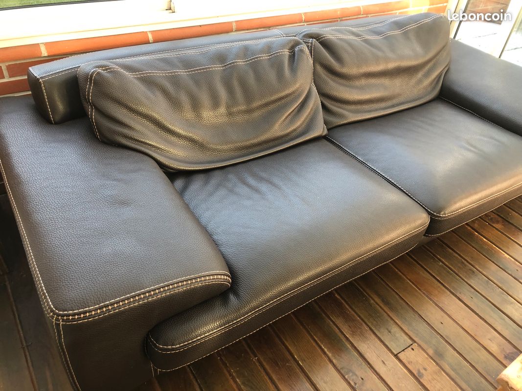 Canapé cuir (image 4)