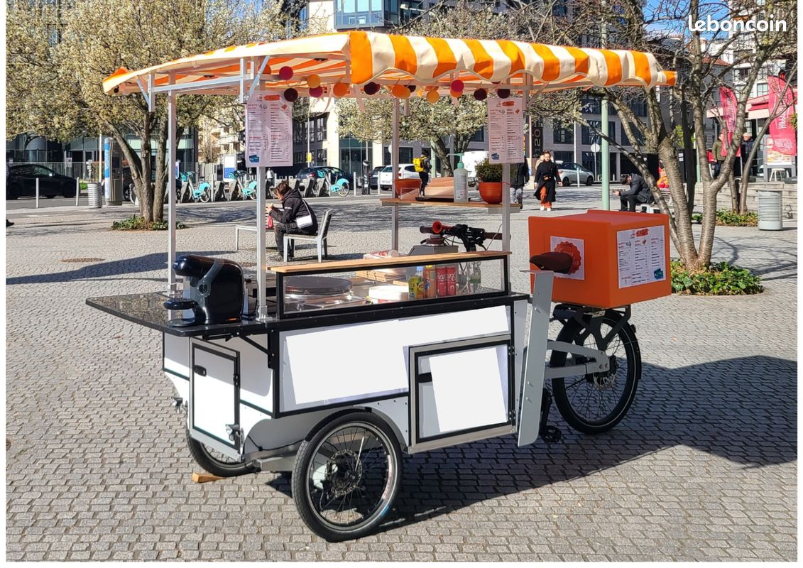 Triporteur Food Bike Triporteur Snack Street Food Triporteur UsagÃ