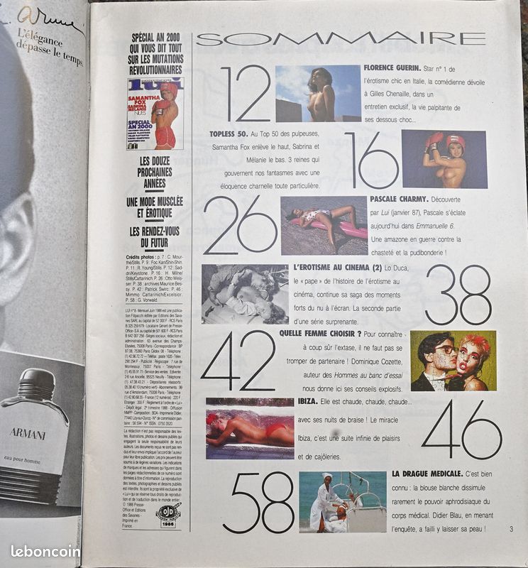 Magazine LUI spécial an 2000 (image 2)