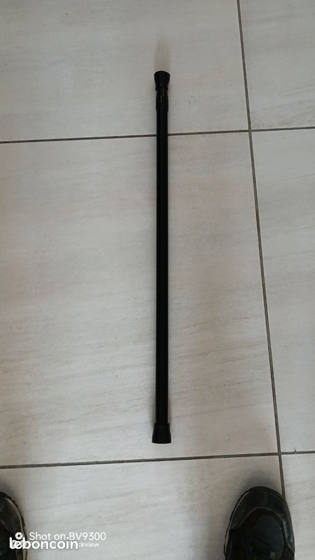 Tringle à rideau de douche télescopique 78 à 118 cm (image 1)
