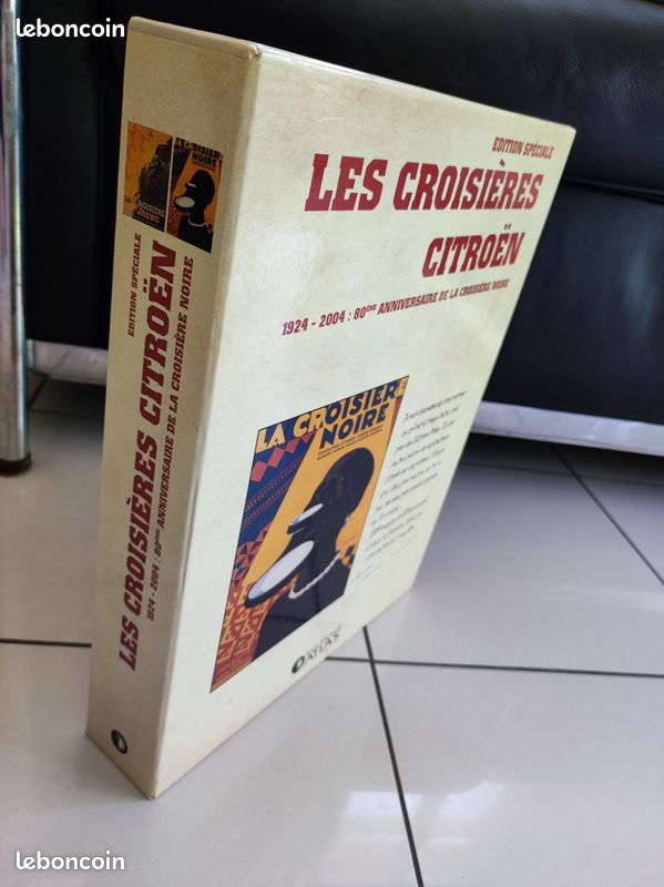 Coffret 2 livres Les CROISIÈRES CITROËN Noire et Jaune 1924-2004 80eme Anniversaire éditions ATLAS, (image 3)