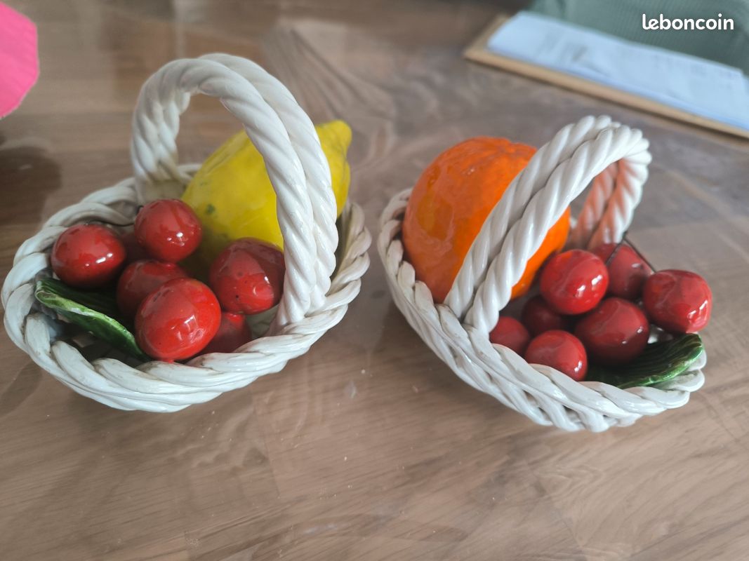 Trompe l'oeil "panier de fruits" (image 1)
