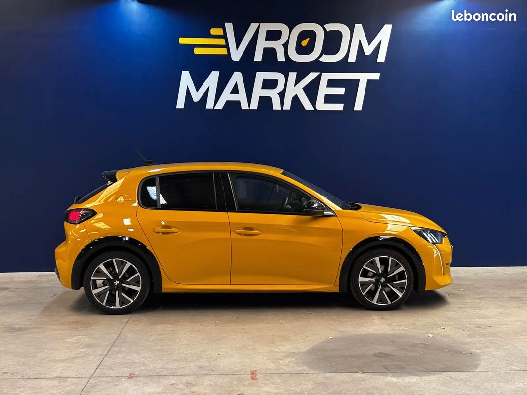 PEUGEOT 208 1.5 D 102ch GT-Line - 2020 - 86 000 km - carPlay - caméra de recul (image 2)