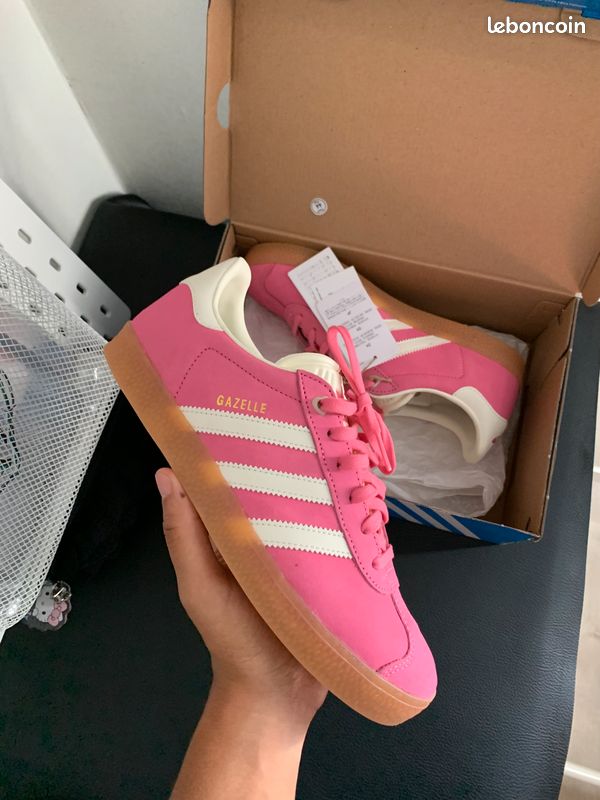 Sneakers Adidas Gazelle Femme PortÃ© Basket Gazelle Femme Adidas