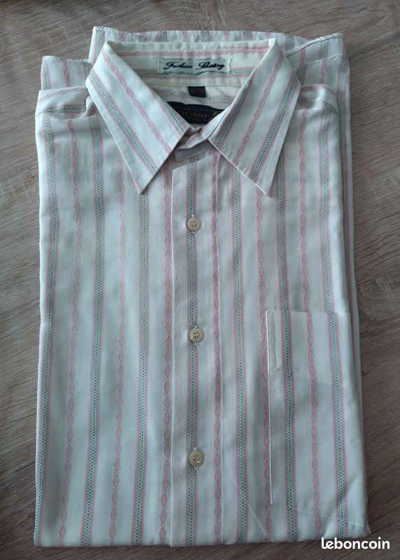 Chemise à rayures taille 2 (S) (image 8)