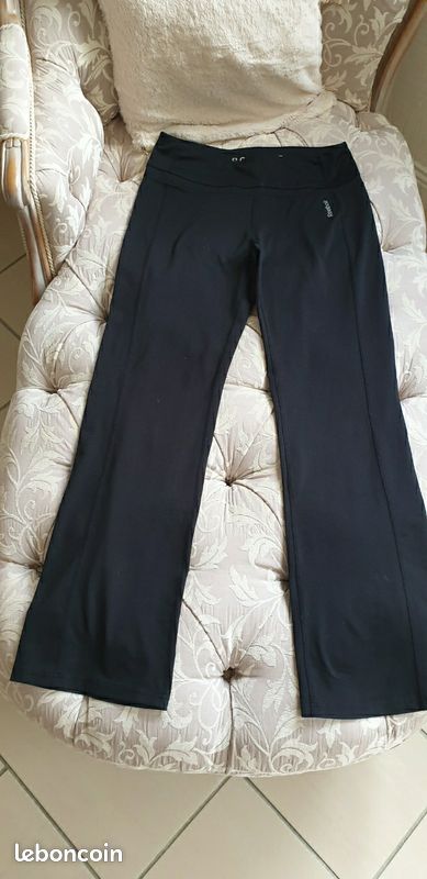 Pantalon de sport Reebok Bootcut Noir Taille M – Fitness Yoga
