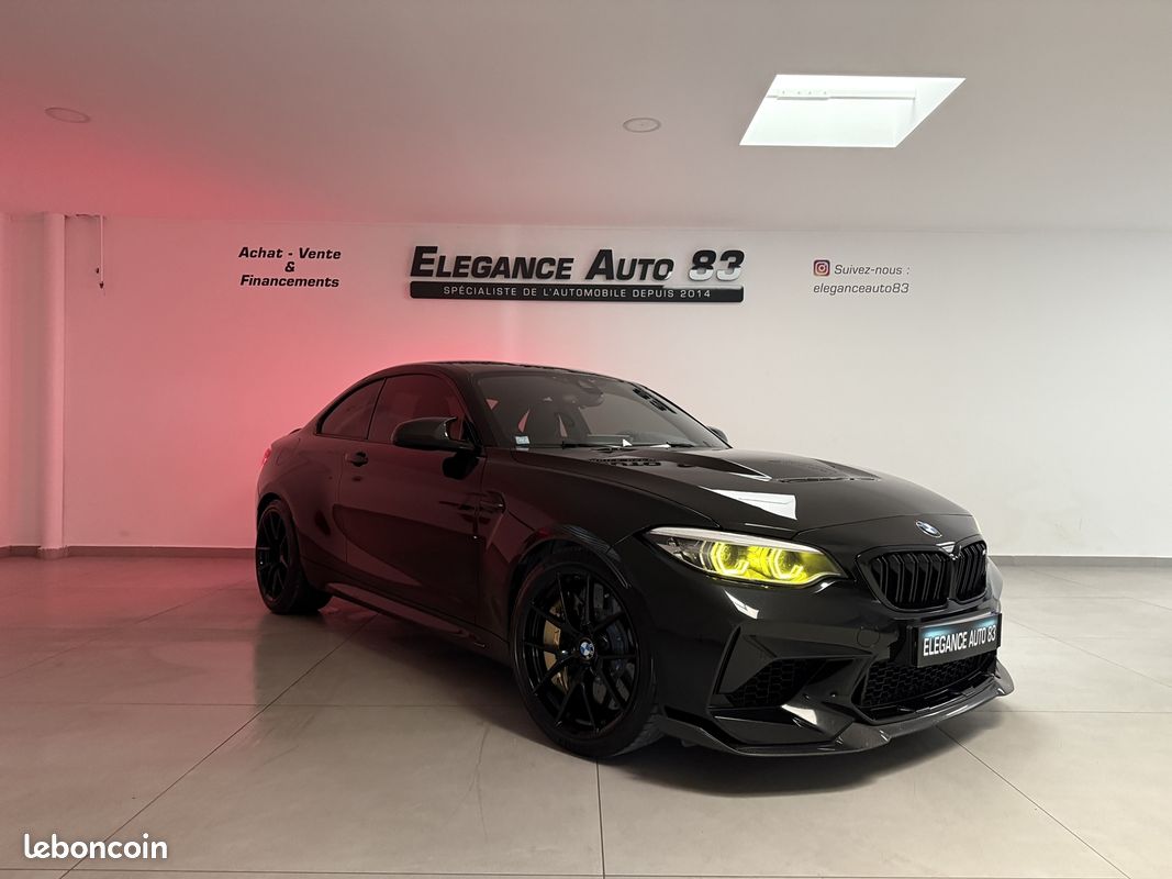Bmw M2 COUPE (F87) 3.0 450CH CS M DKG COMPETION / PAS DE MALUS / CAMERA (image 4)